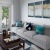 rendering of living room showing ample space for couches and furniture and natural lighting through window