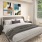 a furnished bedroom